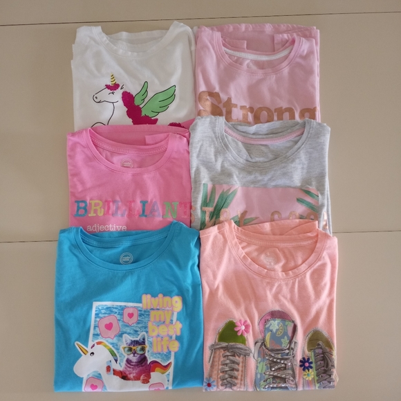 wonder nation Other - Girls Graphic Tee Shirts Tops Bundle Size 14/16 XL